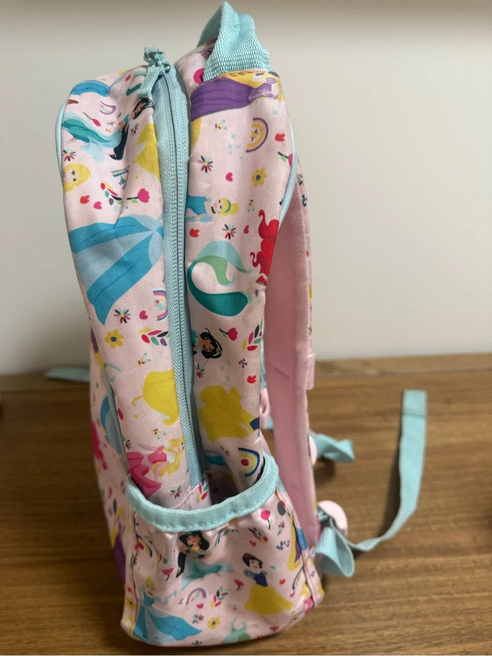 Simple Modern Disney Princess and Rainbows backpack